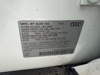 2025 Audi Q5 S line Premium