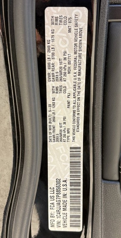2023 Jeep Grand Cherokee L Altitude