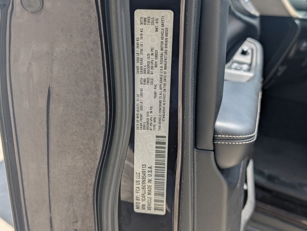 2022 Jeep Grand Cherokee L Limited