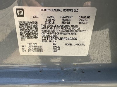 2024 GMC Sierra 2500HD AT4