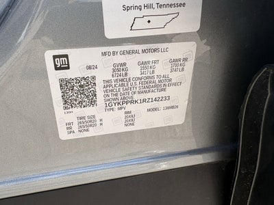 2024 Cadillac LYRIQ Luxury