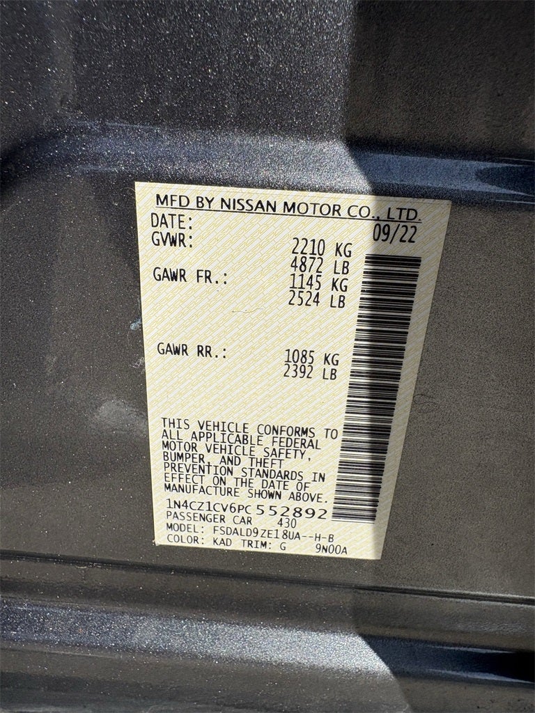 2023 Nissan Leaf SV Plus