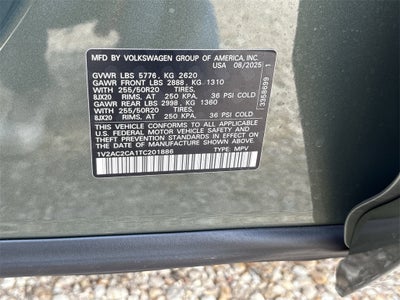 2026 Volkswagen Atlas Cross Sport 2.0T SEL R-Line Black