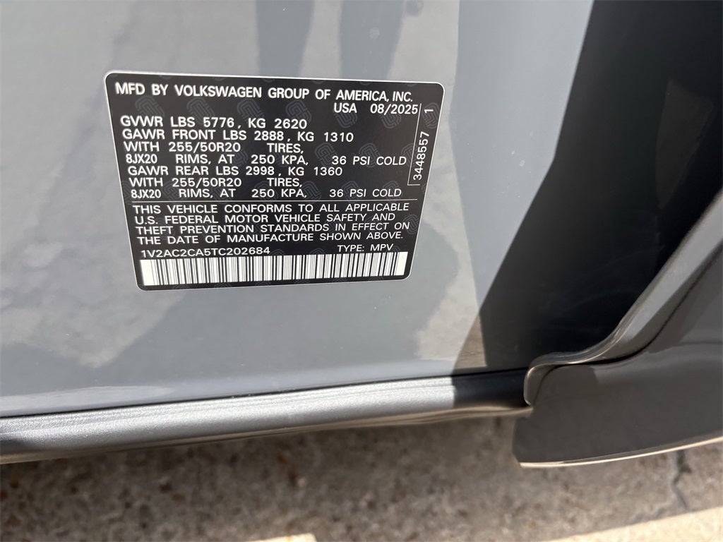 2026 Volkswagen Atlas Cross Sport 2.0T SEL R-Line Black