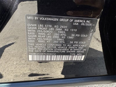 2026 Volkswagen Atlas Cross Sport 2.0T SEL