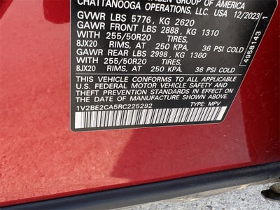 2024 Volkswagen Atlas Cross Sport 2.0T SEL