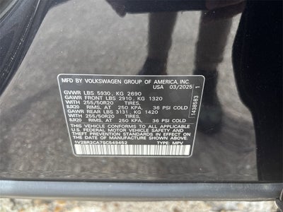 2025 Volkswagen Atlas 2.0T SEL