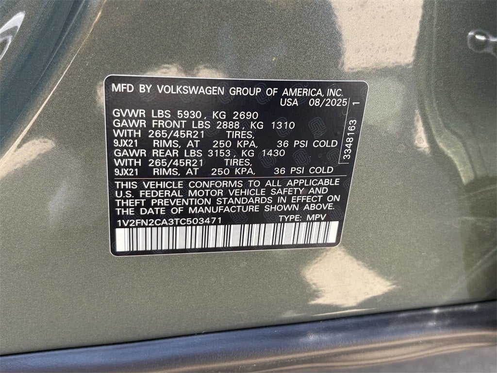 2026 Volkswagen Atlas 2.0T SEL Premium R-Line