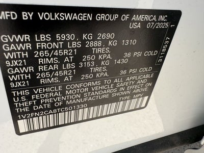 2026 Volkswagen Atlas 2.0T SEL Premium R-Line