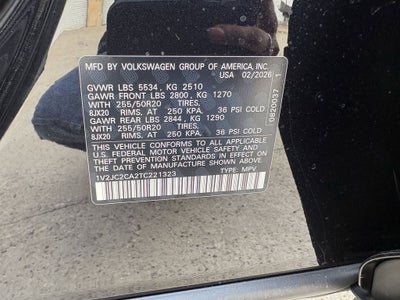 2026 Volkswagen Atlas Cross Sport 2.0T SE W/TECHNOLOGY