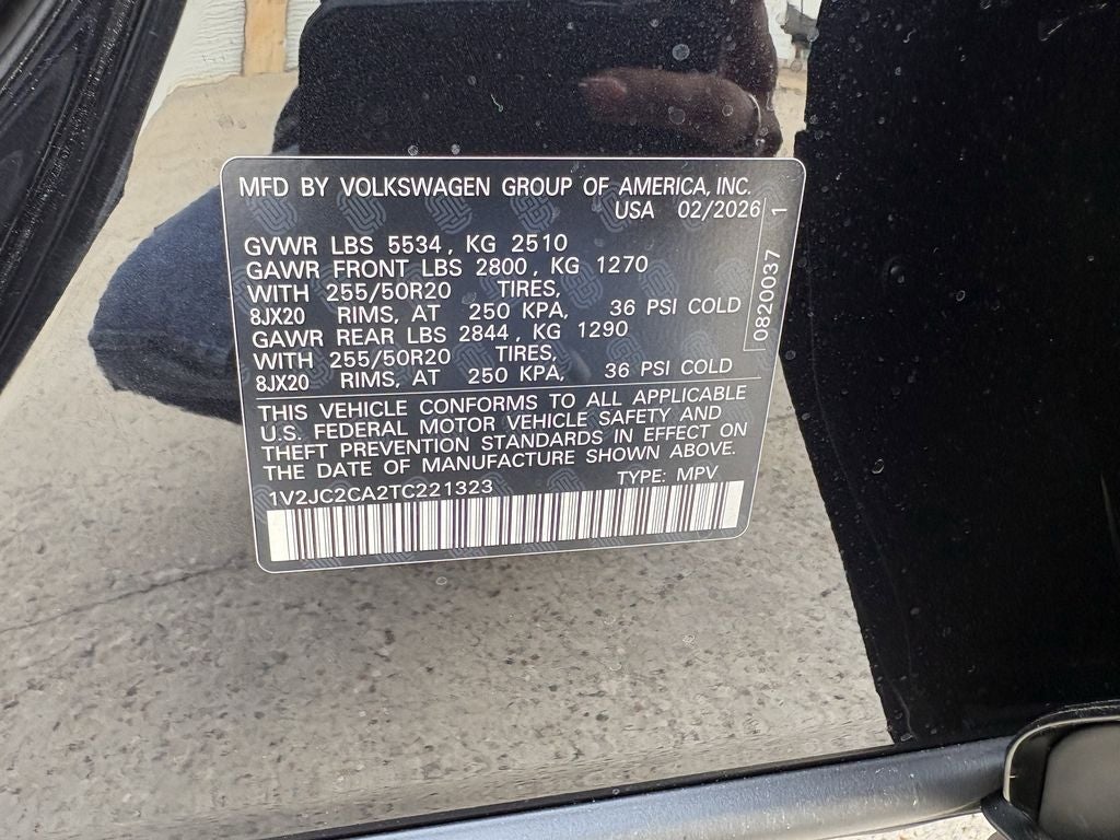 2026 Volkswagen Atlas Cross Sport 2.0T SE W/TECHNOLOGY