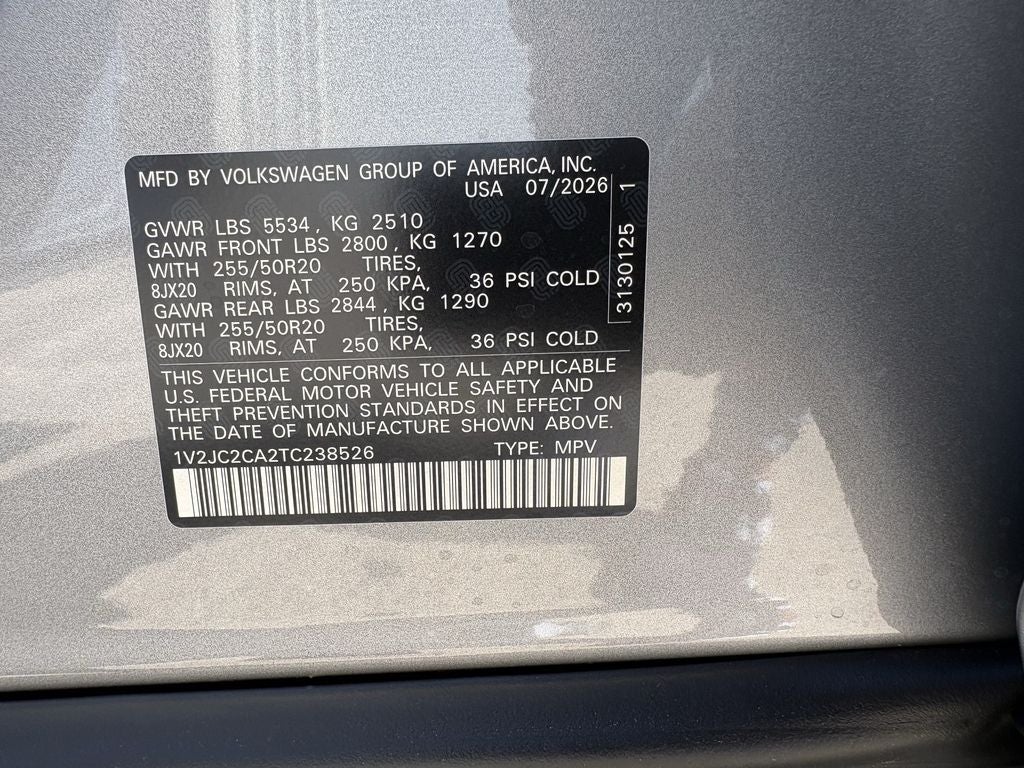 2026 Volkswagen Atlas Cross Sport 2.0T SE W/TECHNOLOGY