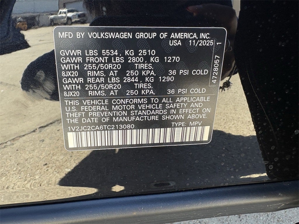 2026 Volkswagen Atlas Cross Sport 2.0T SE W/TECHNOLOGY