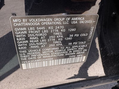 2023 Volkswagen Atlas Cross Sport 2.0T SE w/Technology