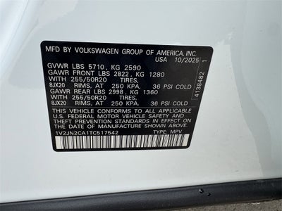 2026 Volkswagen Atlas 2.0T SE W/TECHNOLOGY