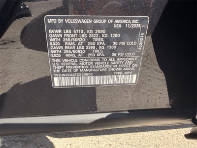 2026 Volkswagen Atlas 2.0T SE W/TECHNOLOGY