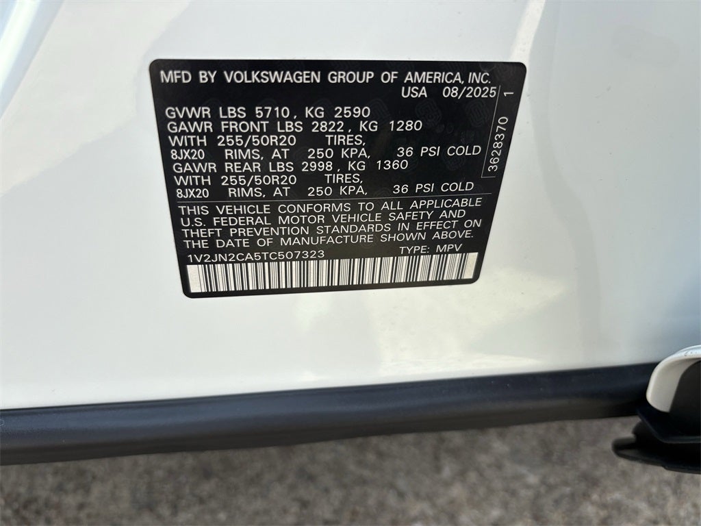 2026 Volkswagen Atlas 2.0T SE w/ Technology