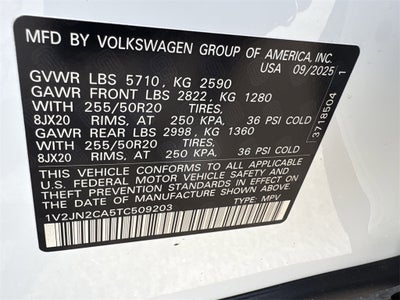 2026 Volkswagen Atlas 2.0T SE w/ Technology