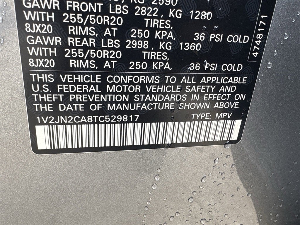 2026 Volkswagen Atlas 2.0T SE W/TECHNOLOGY