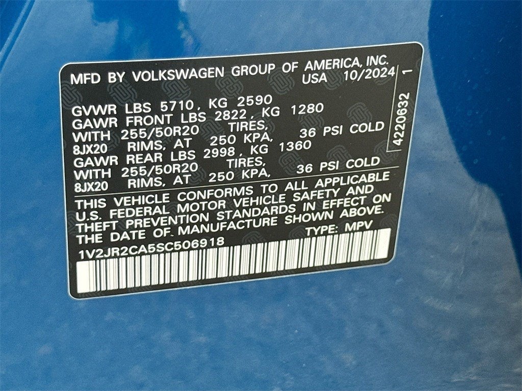 2025 Volkswagen Atlas 2.0T SE w/ Technology