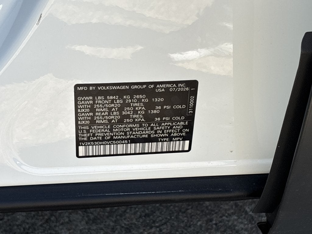 2027 Volkswagen Atlas SE w/Technology