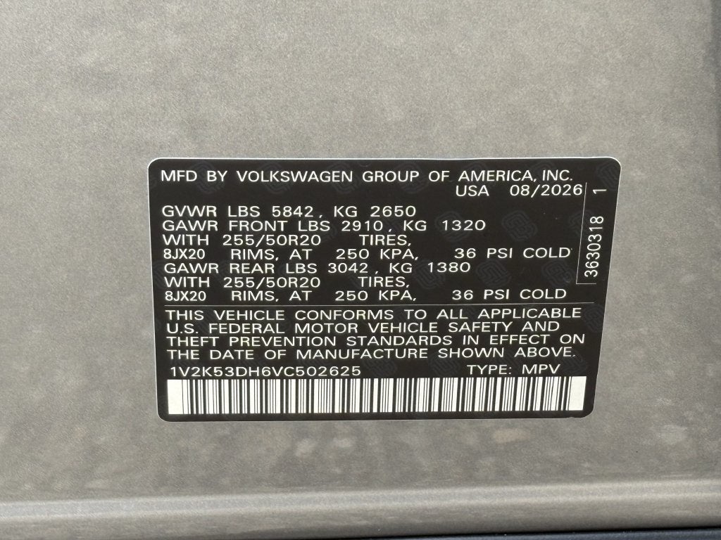 2027 Volkswagen Atlas SE w/Technology