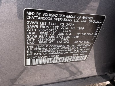 2023 Volkswagen Atlas Cross Sport 2.0T SE w/Technology