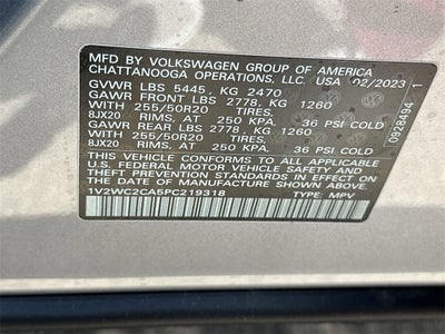 2023 Volkswagen Atlas Cross Sport 2.0T SE w/ Technology