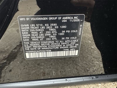 2026 Volkswagen Atlas 2.0T SE W/TECHNOLOGY