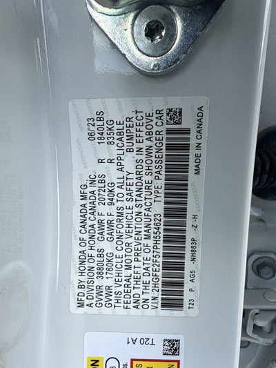 2023 Honda Civic Sport