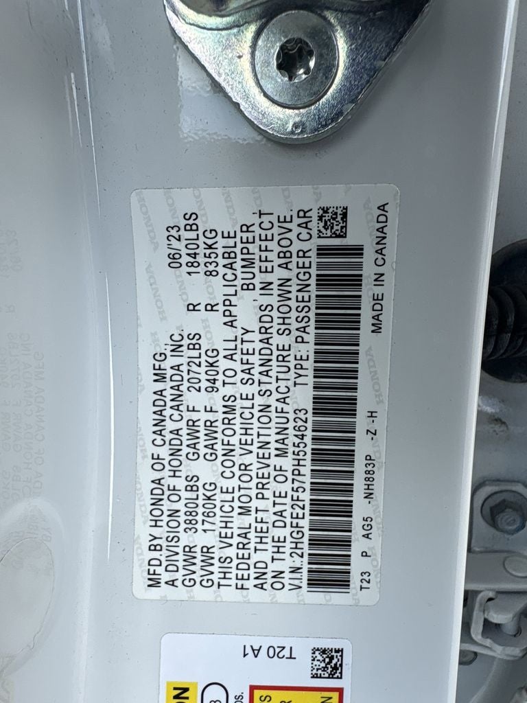 2023 Honda Civic Sport