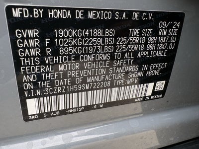 2025 Honda HR-V Sport