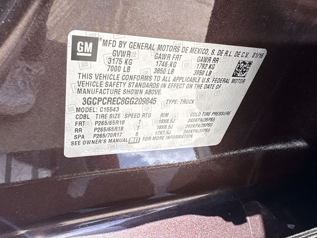 2016 Chevrolet Silverado 1500 LT LT1