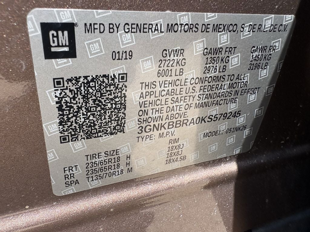 2019 Chevrolet Blazer Base 1LT