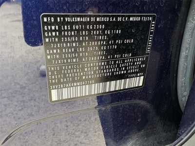 2021 Volkswagen Tiguan 2.0T SEL