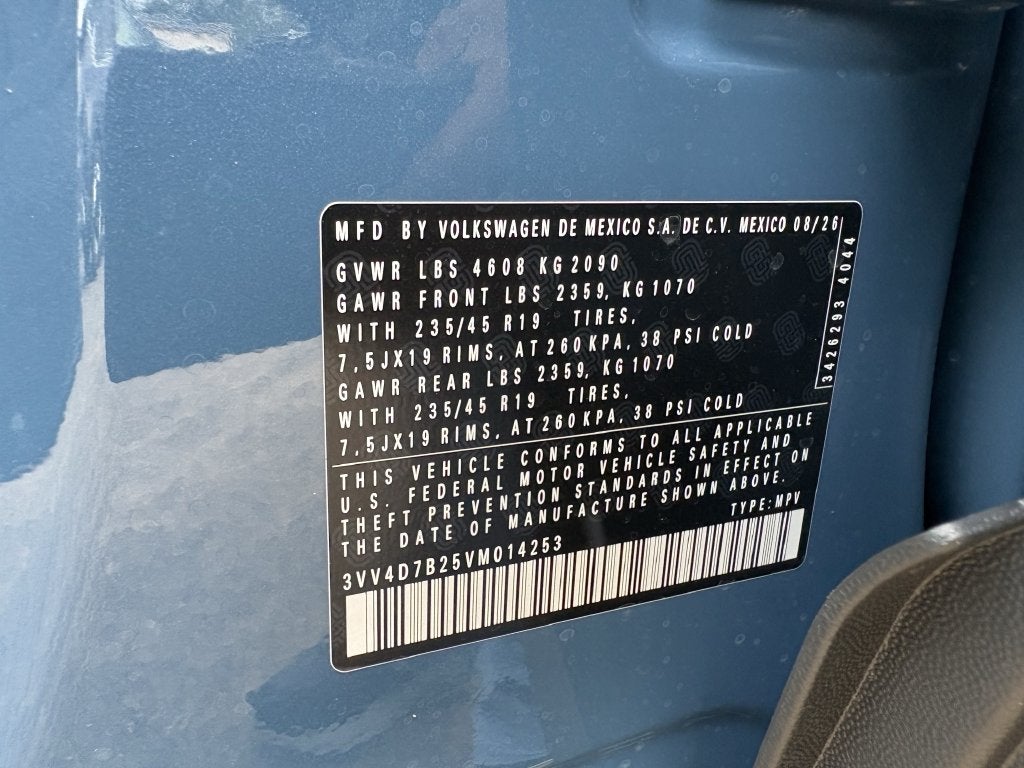 2027 Volkswagen Taos 1.5T SEL