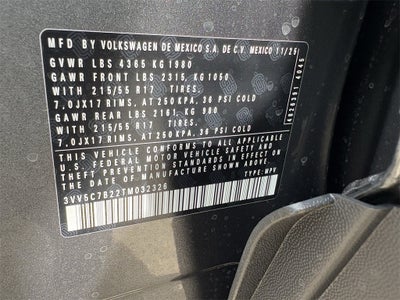 2026 Volkswagen Taos 1.5T S