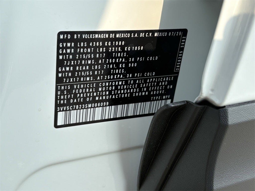 2025 Volkswagen Taos 1.5T S