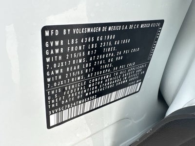2026 Volkswagen Taos 1.5T S