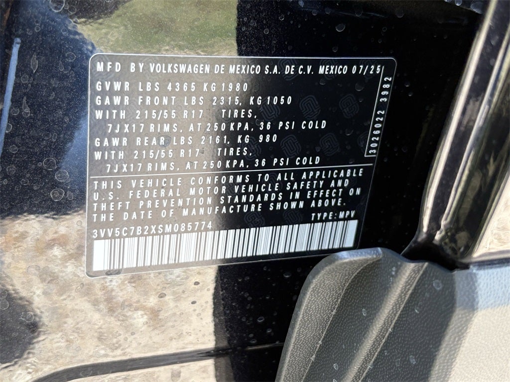 2025 Volkswagen Taos 1.5T S