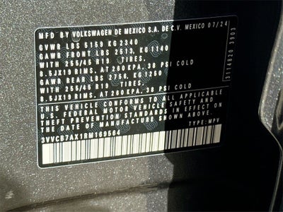 2024 Volkswagen Tiguan 2.0T SE R-Line Black