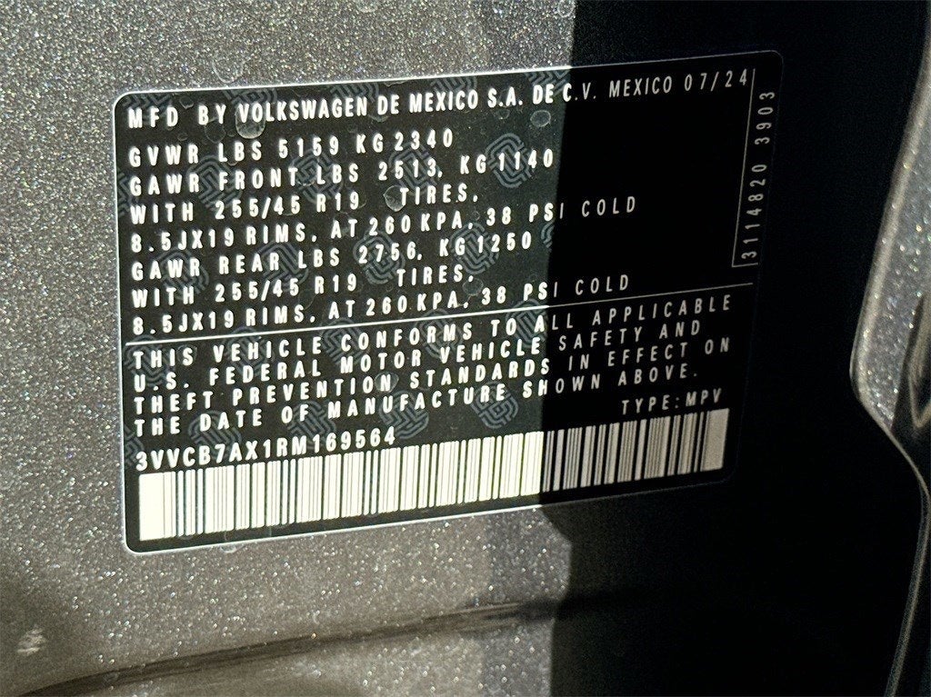 2024 Volkswagen Tiguan 2.0T SE R-Line Black