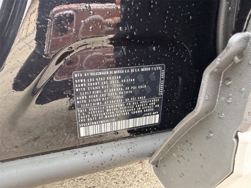 2026 Volkswagen Tiguan 2.0T S