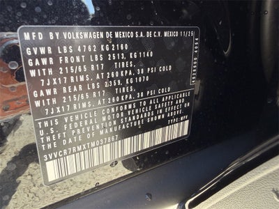 2026 Volkswagen Tiguan 2.0T S