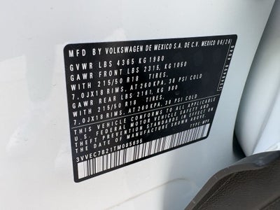 2026 Volkswagen Taos 1.5T SE