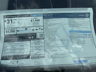 2025 Volkswagen Taos 1.5T SE