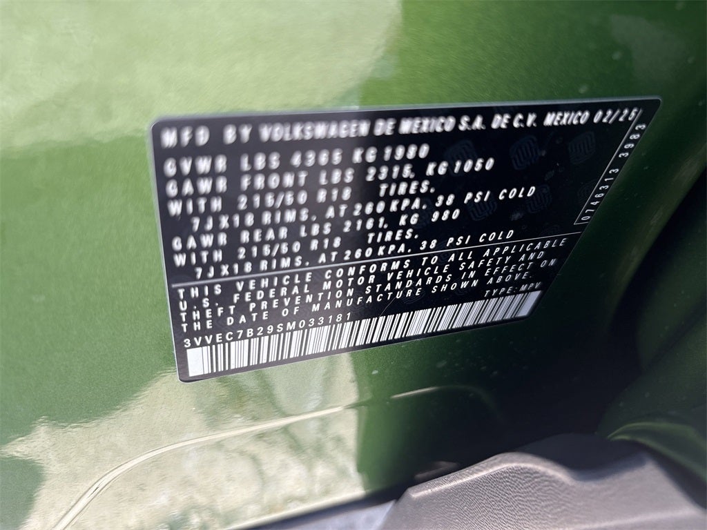 2025 Volkswagen Taos 1.5T SE