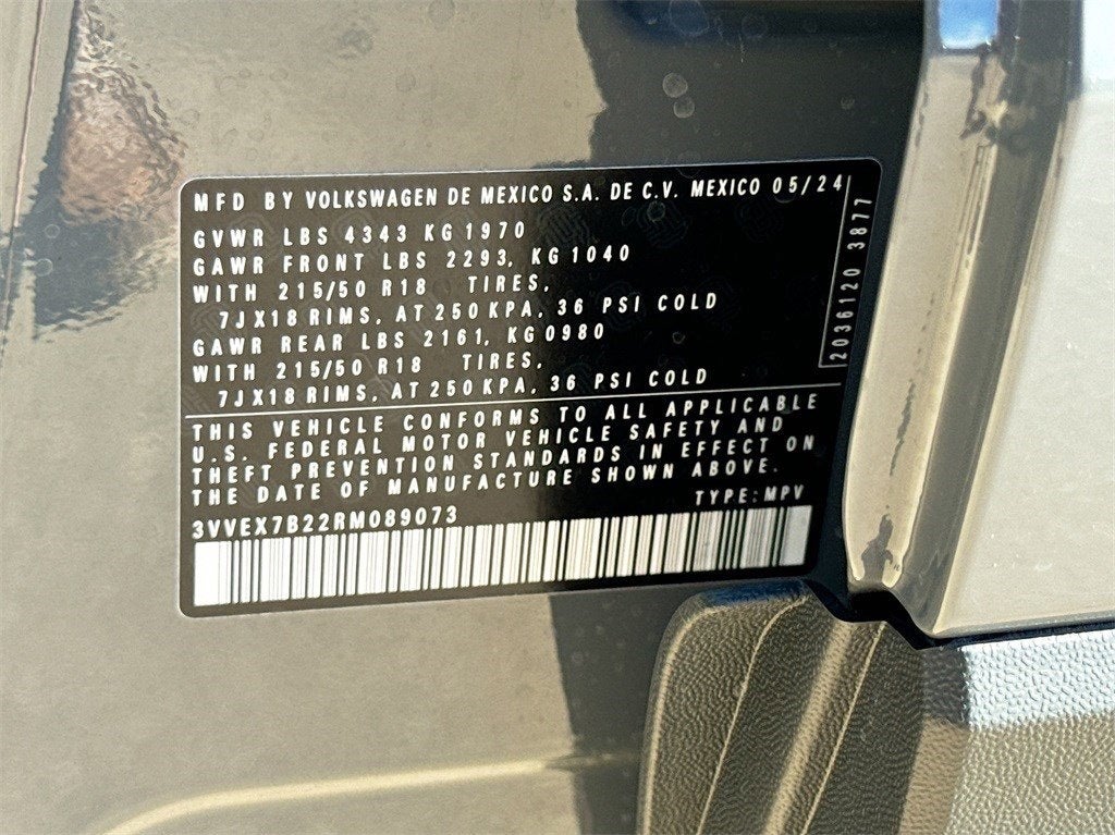 2024 Volkswagen Taos 1.5T SE