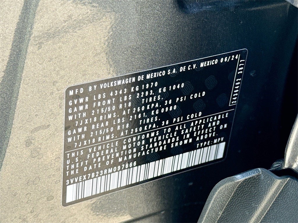 2024 Volkswagen Taos 1.5T SE