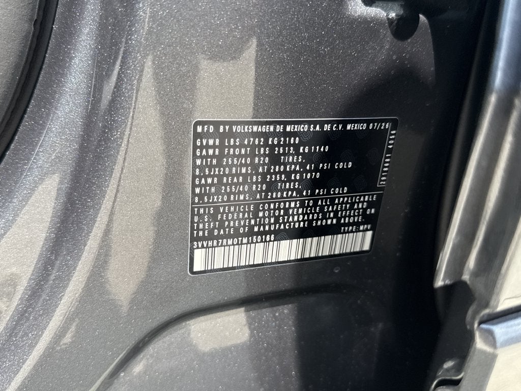2026 Volkswagen Tiguan 2.0T SE R-Line Black